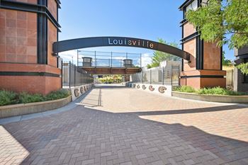 Entrance to louisville